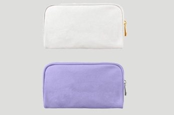 cotton cosmetic pouches